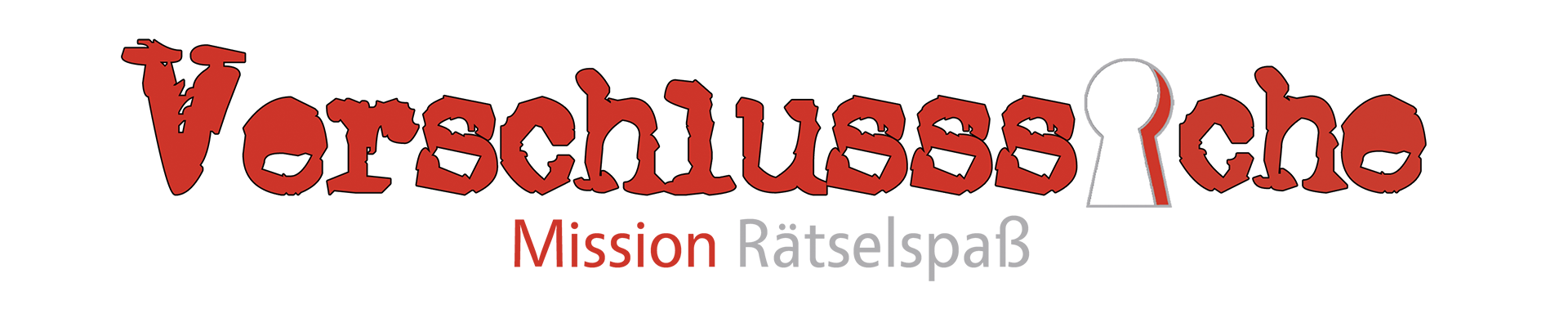 Roter Schriftzug VerschlussSache auf weißem Hintergrund mit einem Schlüsselloch als i